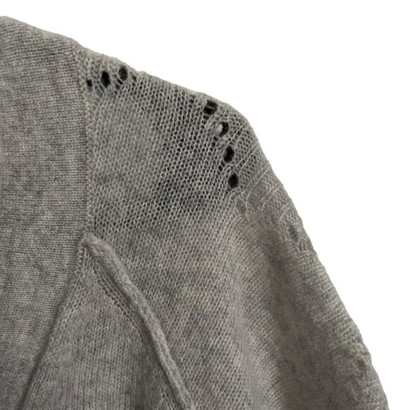 Sundance 100% Cashmere Sweater V Neck Bishop Sleeve Pullover Peasant Boho Size S - Picture 6 of 10